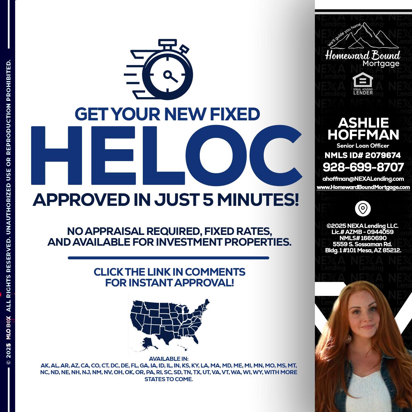HELOC - Ashlie Hoffman -Senior Loan Officer