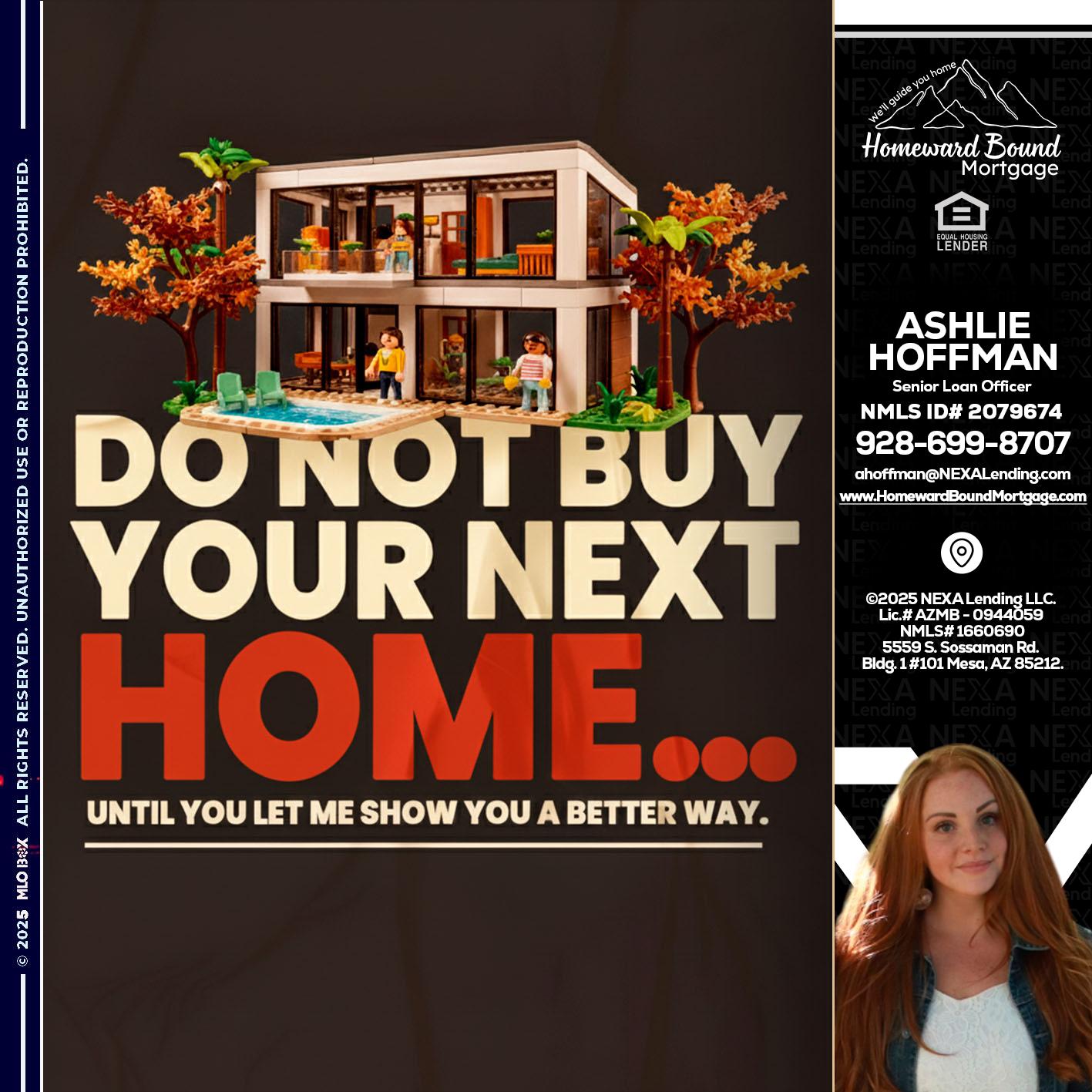DO NOT BUY - Ashlie Hoffman -Senior Loan Officer