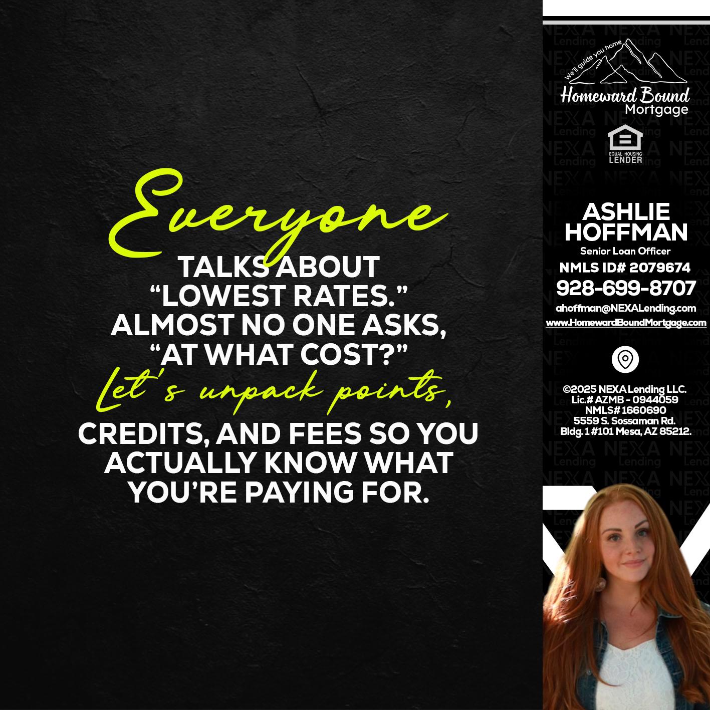 EVERYONE - Ashlie Hoffman -Senior Loan Officer