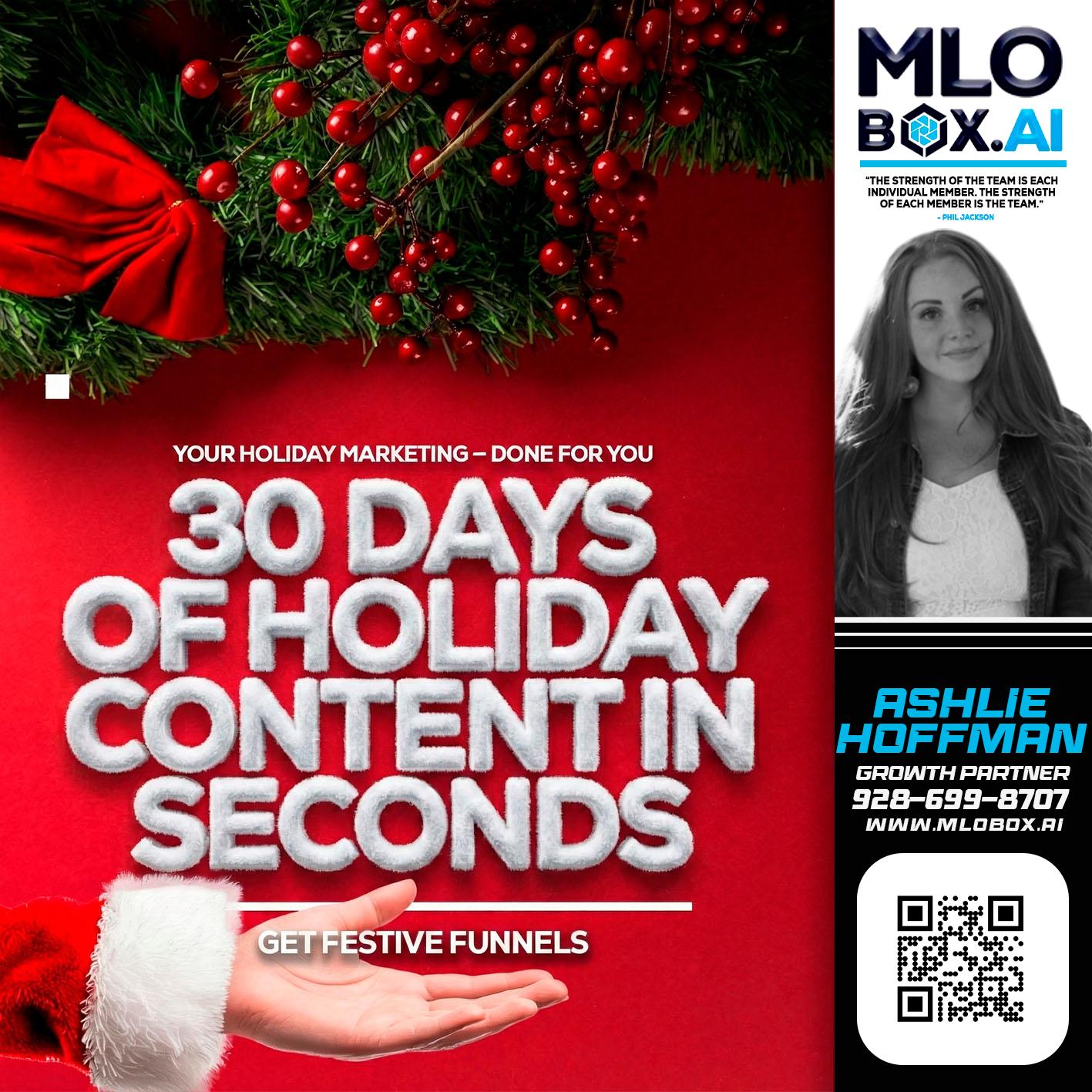 30 DAYS - Ashlie Hoffman -Senior Loan Officer