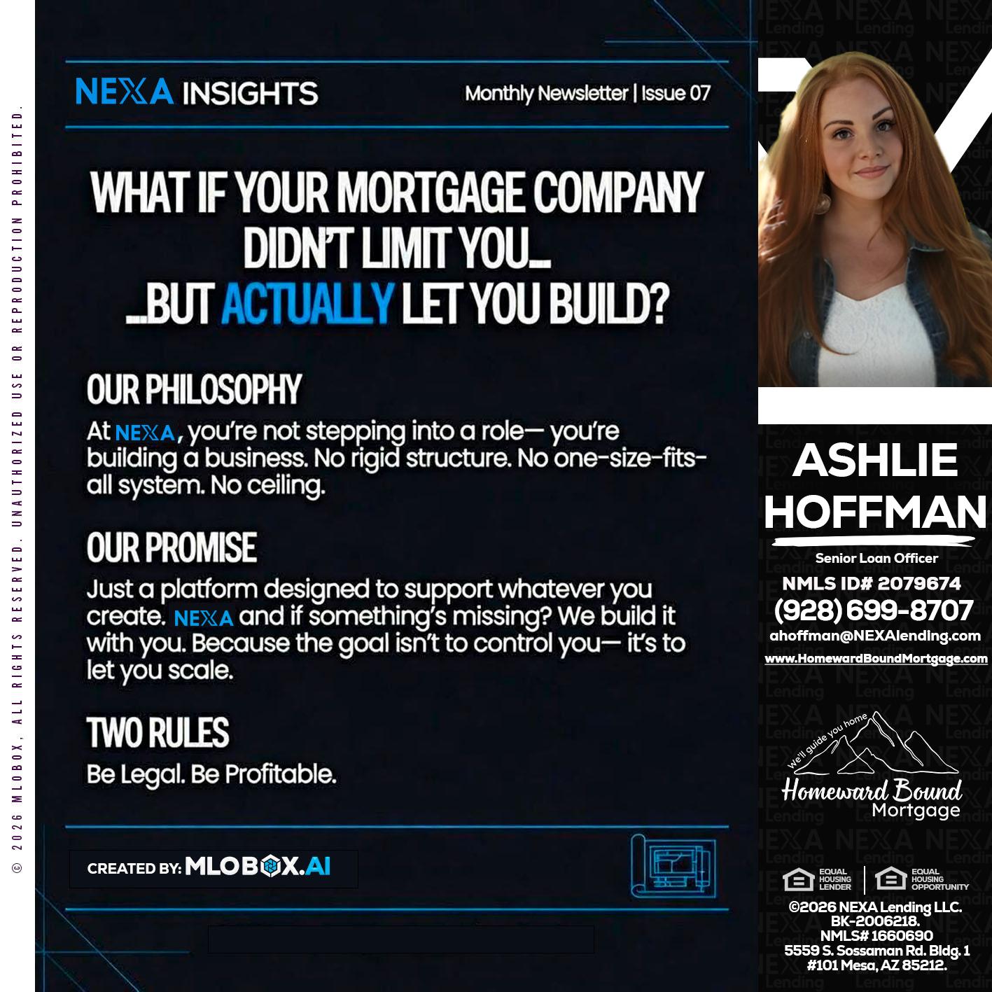 NEXA INSIGHTS - Ashlie Hoffman -Senior Loan Officer