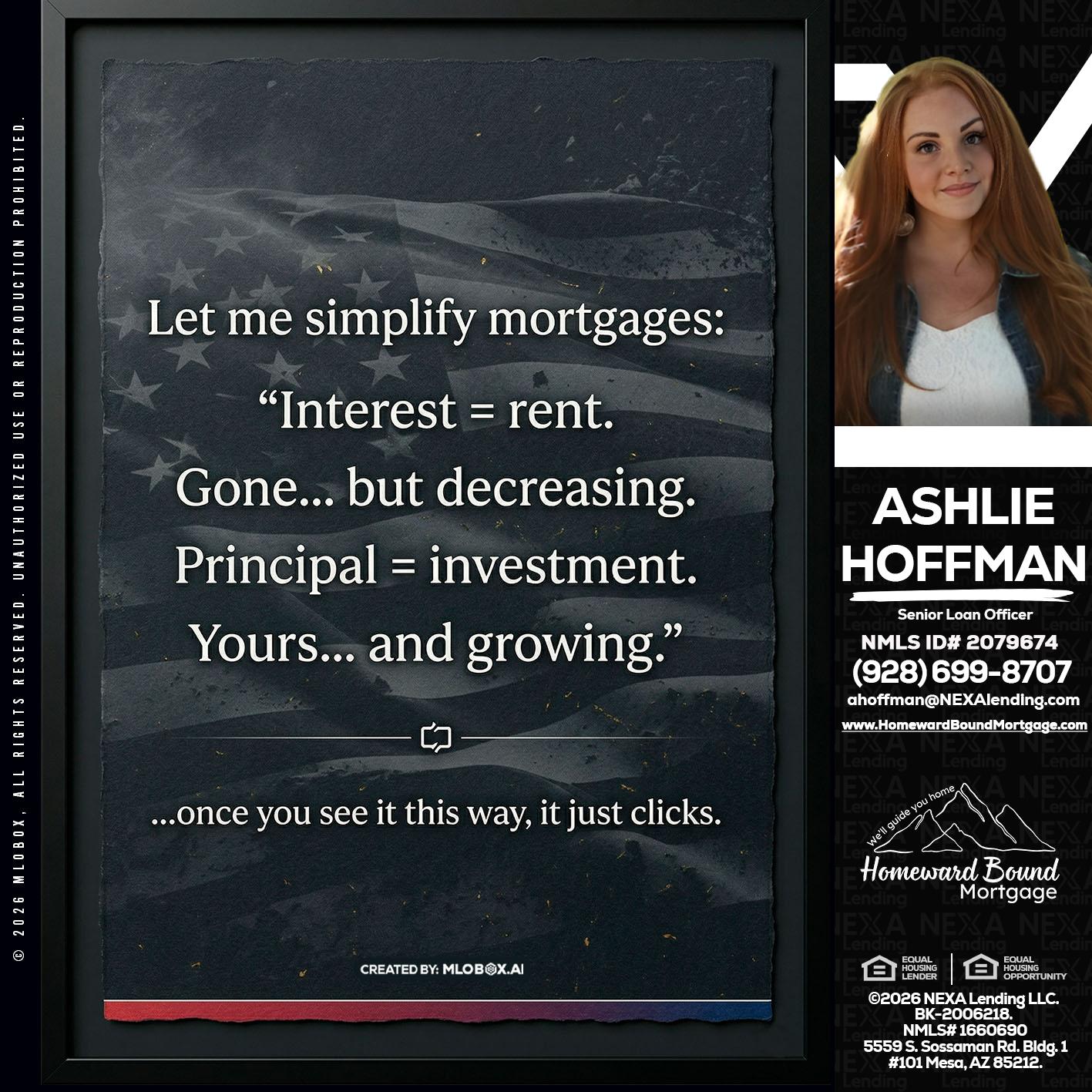 LET ME SIMPLIFY - Ashlie Hoffman -Senior Loan Officer