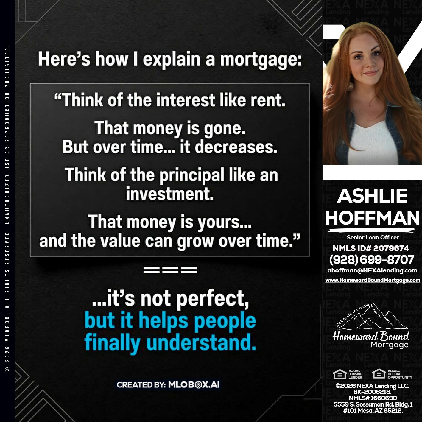HERES NOW - Ashlie Hoffman -Senior Loan Officer