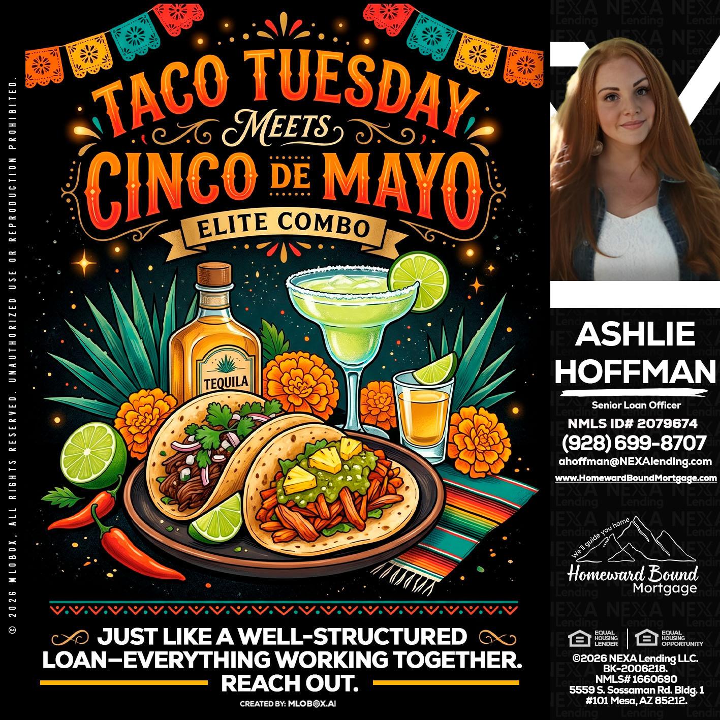 TACO TUESDAY - Ashlie Hoffman -Senior Loan Officer