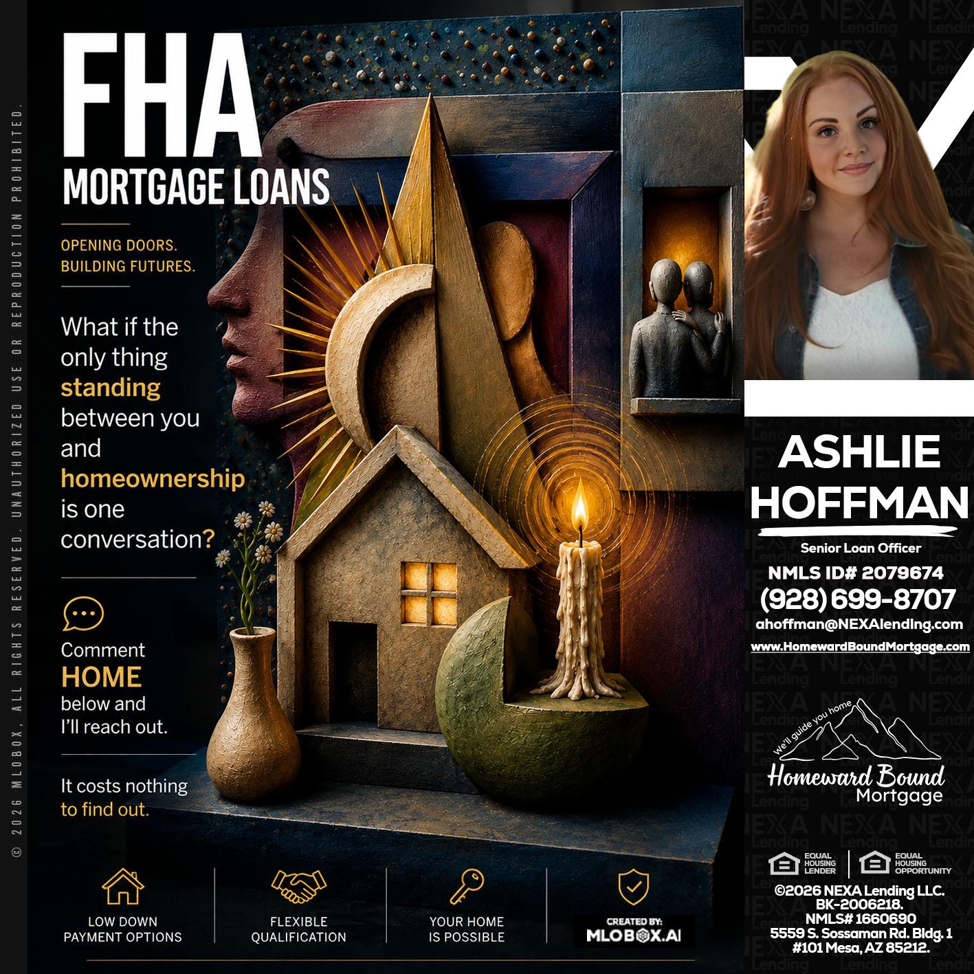 FHA - Ashlie Hoffman -Senior Loan Officer