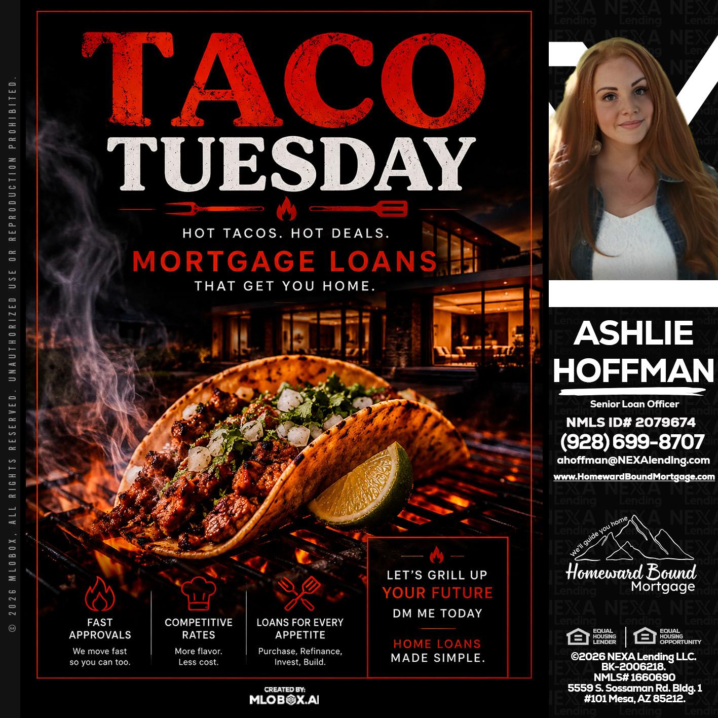 TACO TUESDAY - Ashlie Hoffman -Senior Loan Officer
