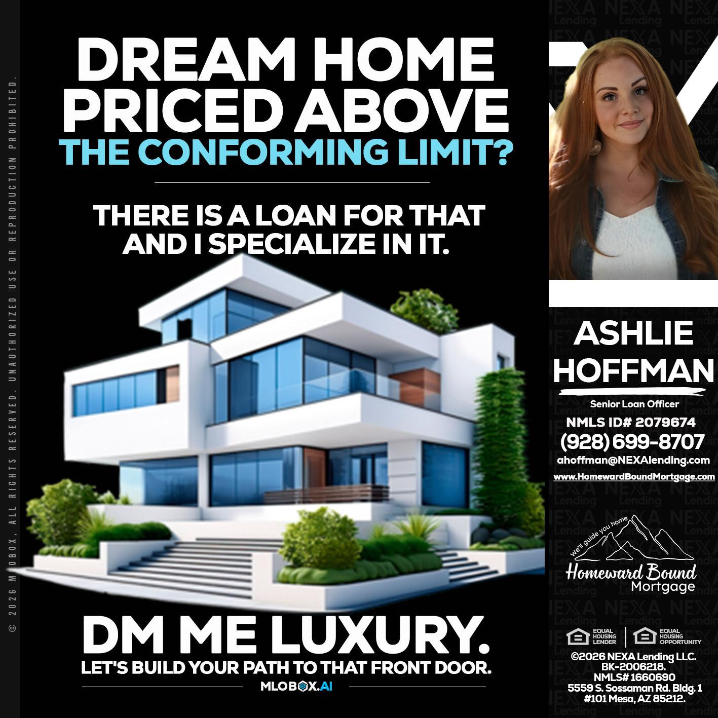 DREAM HOME - Ashlie Hoffman -Senior Loan Officer