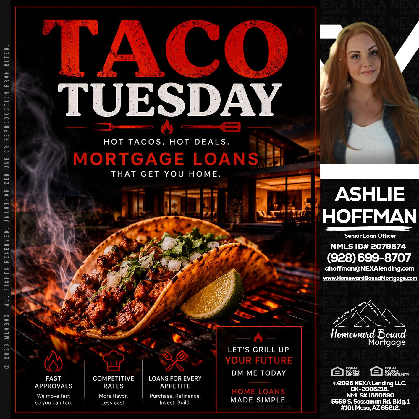 TACO TUESDAY - Ashlie Hoffman -Senior Loan Officer