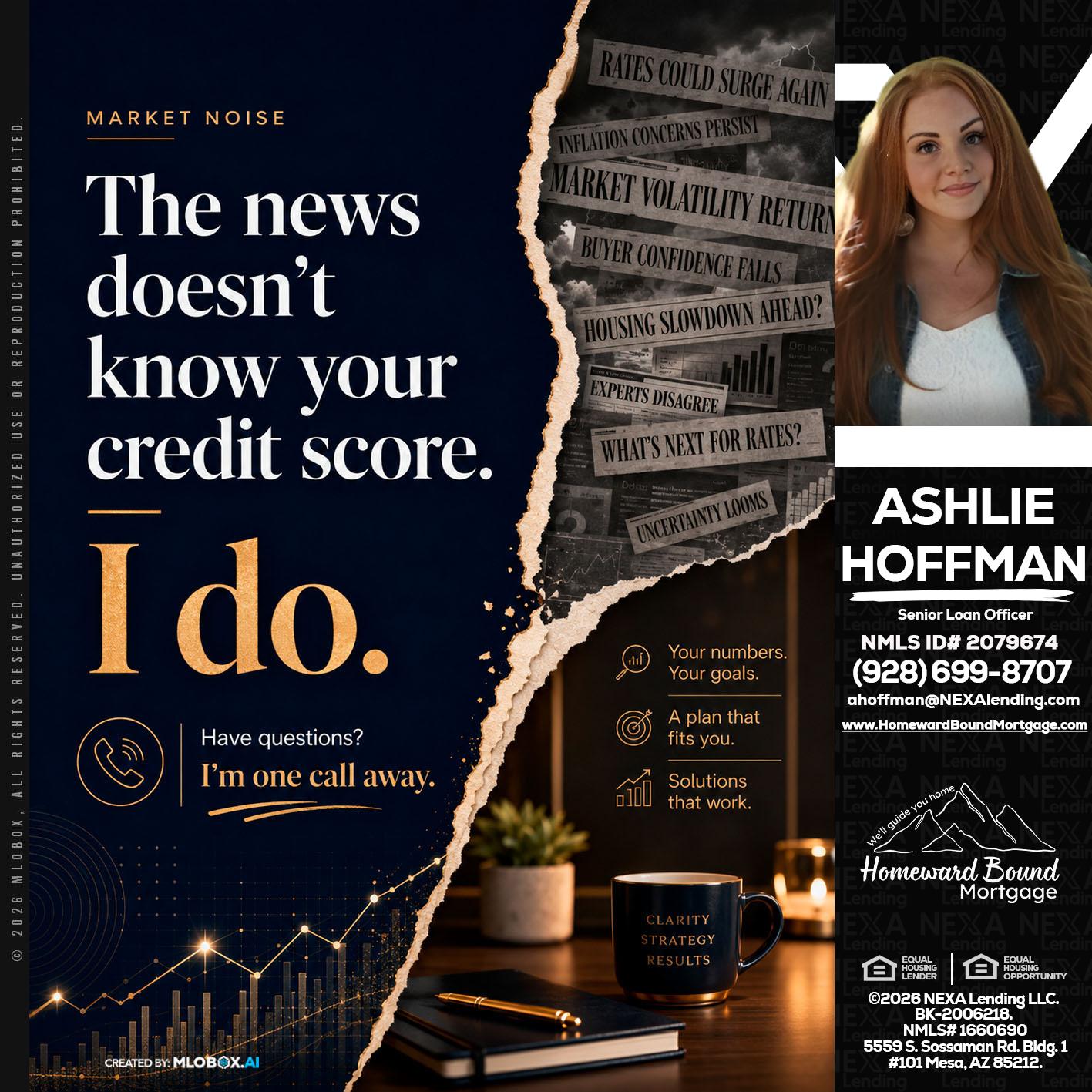 MARKET NOISE - Ashlie Hoffman -Senior Loan Officer