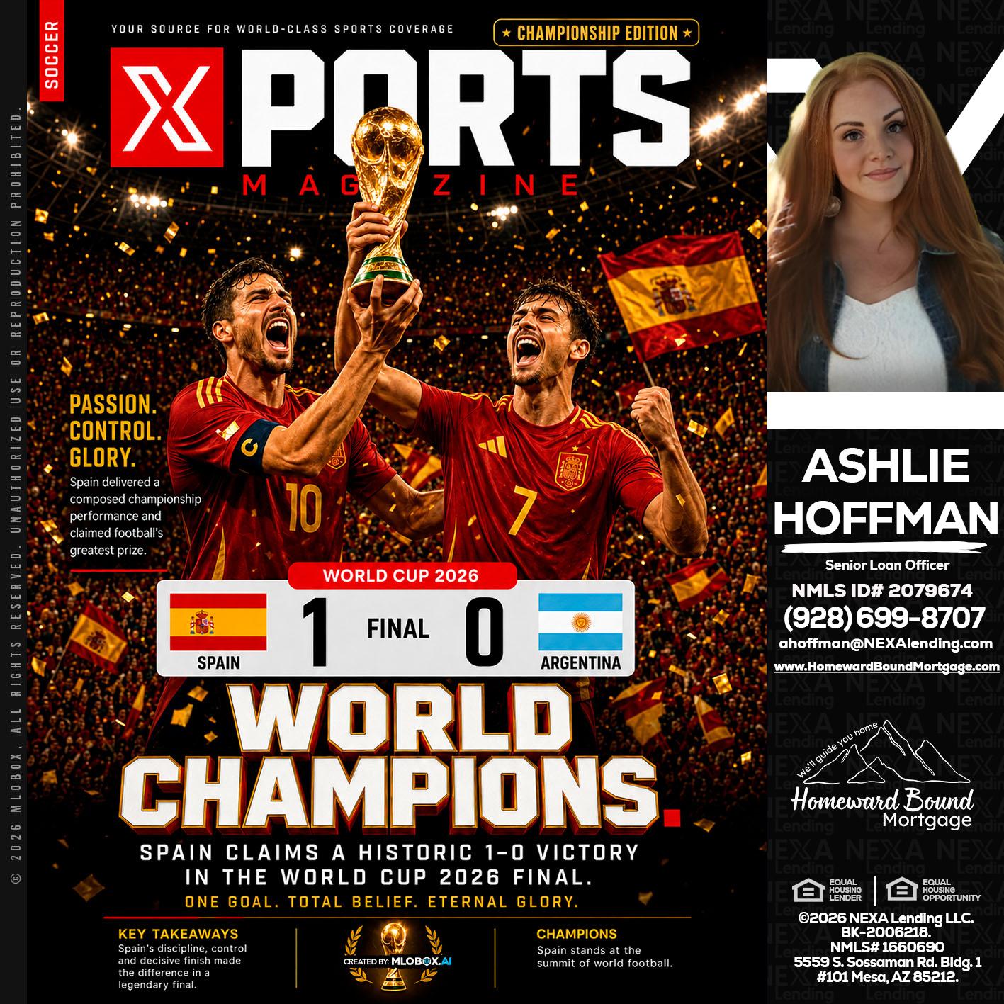 SPAIN CHAMPION - Ashlie Hoffman -Senior Loan Officer