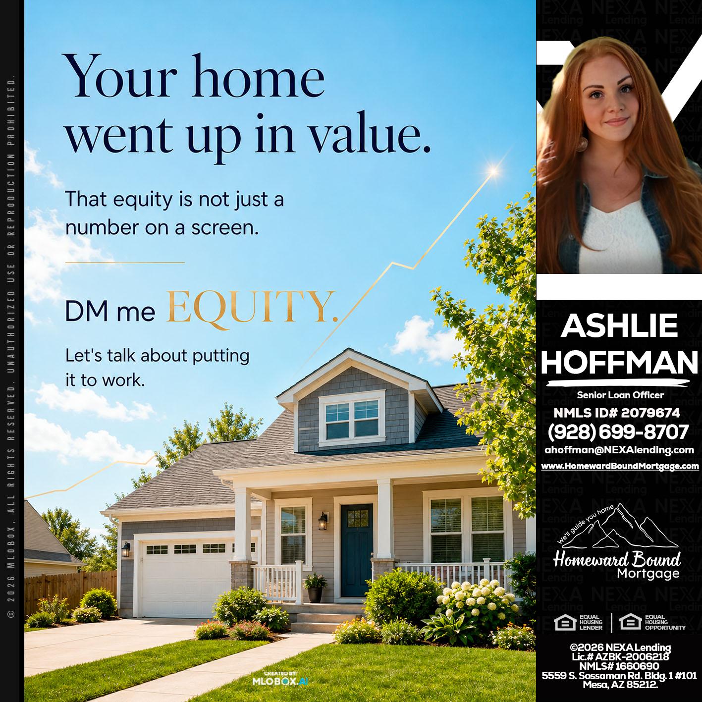 YOUR HOME - Ashlie Hoffman -Senior Loan Officer